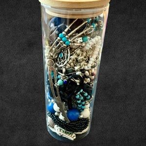 Mystery Jewelry Bag Vintage Modern Wearable Necklaces Bracelets Earrings Boho